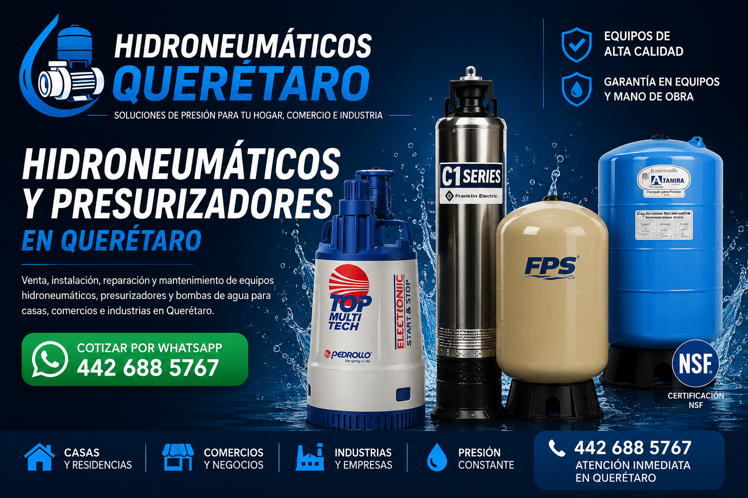 Hidroneumaticos Querétaro 